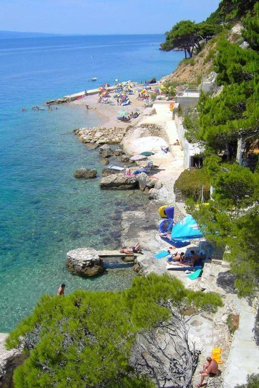 Amazing View Over The Beach Omiš Dış mekan fotoğraf